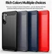 OnePlus Nord Hoesje Geborsteld TPU Flexibel Blauw afbeelding 3