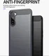 OnePlus Nord Hoesje Geborsteld TPU Flexibel Blauw afbeelding 4