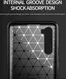 OnePlus Nord Hoesje Geborsteld TPU Flexibel Blauw afbeelding 5