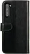 Rosso Element OnePlus Nord Hoesje Book Cover Wallet Case Zwart afbeelding 2