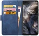 Rosso Element OnePlus Nord Hoesje Book Cover Wallet Case Blauw afbeelding 1