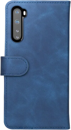 Rosso Element OnePlus Nord Hoesje Book Cover Wallet Case Blauw afbeelding 2
