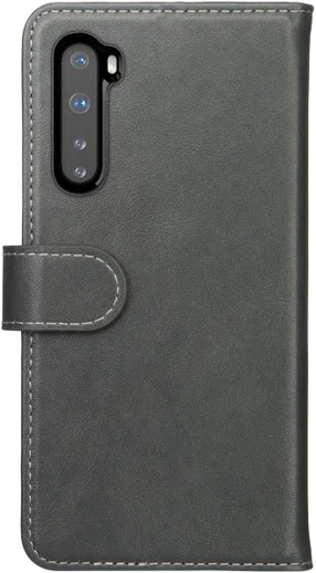 Rosso Element OnePlus Nord Hoesje Book Cover Wallet Case Grijs afbeelding 4