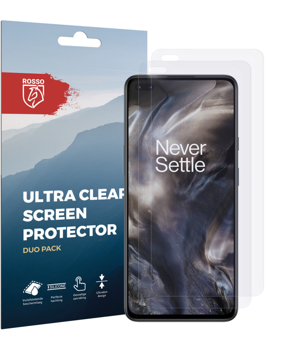 Rosso OnePlus Nord Ultra Clear Screen Protector 2-Pack afbeelding 10