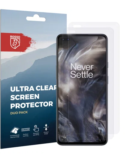 Rosso OnePlus Nord Ultra Clear Screen Protector 2-Pack afbeelding 10