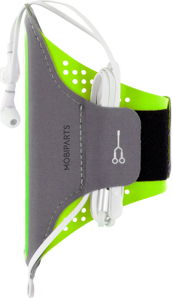 Mobiparts Comfort Fit Armband Universeel Sporthoesje Telefoons Groen afbeelding 5