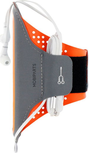 Mobiparts Comfort Fit Armband Universeel Sporthoesje Telefoons Oranje afbeelding 5