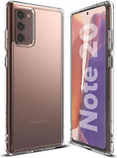 Ringke Fusion Samsung Galaxy Note 20 Hoesje Matte Transparant afbeelding 2