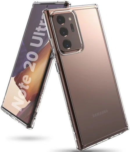 Ringke Fusion Matte Samsung Galaxy Note 20 Ultra Hoesje Transparant afbeelding 1