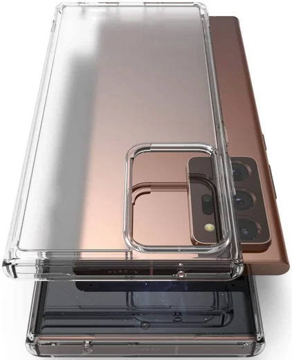 Ringke Fusion Matte Samsung Galaxy Note 20 Ultra Hoesje Transparant afbeelding 6