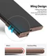 Ringke Dual Easy Wing Samsung Note 20 Ultra Screenprotector (Duo Pack) afbeelding 4