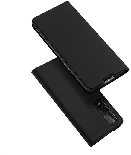 Dux Ducis Skin Pro Series Oppo Find X2 Hoesje Portemonnee Zwart afbeelding 1