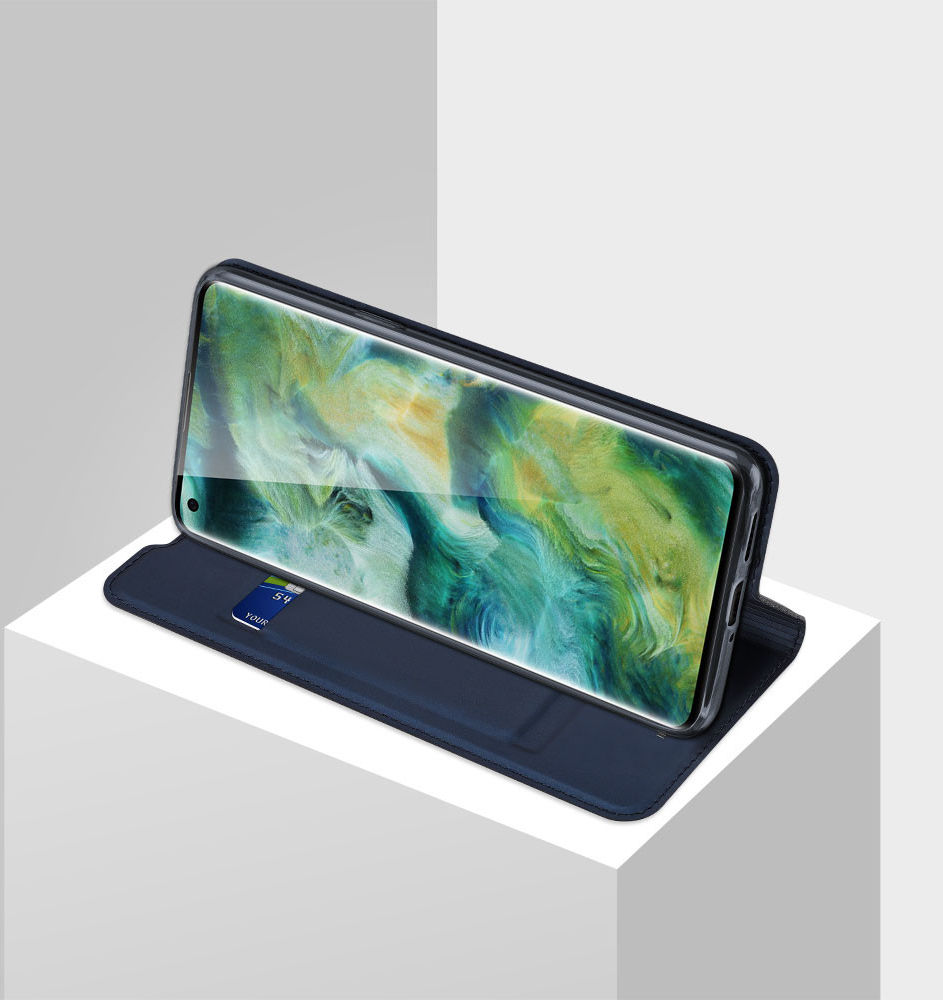 Dux Ducis Skin Pro Series Oppo Find X2 Hoesje Portemonnee Blauw afbeelding 11
