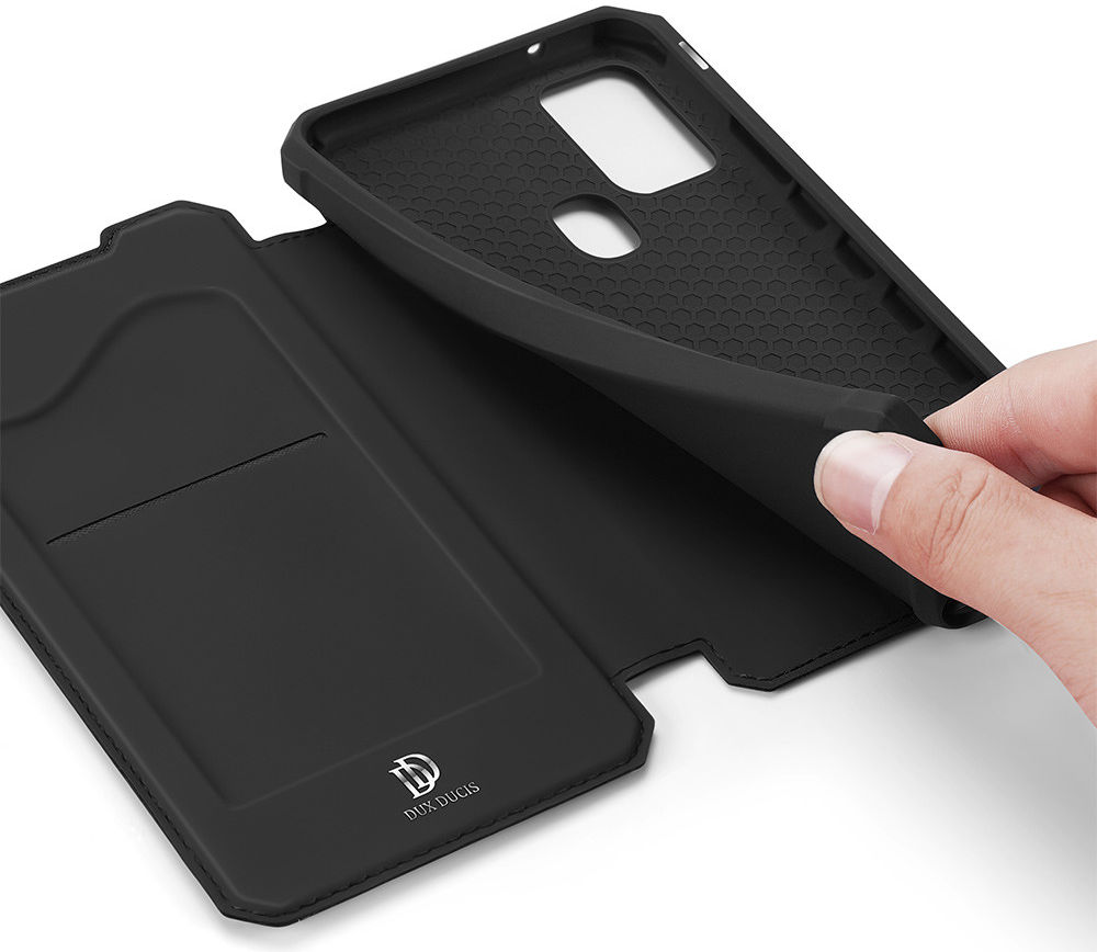 Dux Ducis Skin X Series Samsung Galaxy A21s Hoesje Zwart afbeelding 6