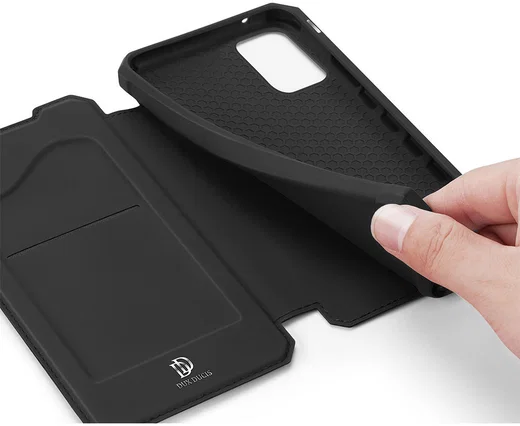 Dux Ducis Skin X Series Samsung Galaxy A41 Hoesje Zwart afbeelding 6
