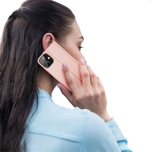 Dux Ducis Skin Pro Series Apple iPhone 12 Mini Hoesje Roze afbeelding 11
