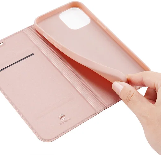 Dux Ducis Skin Pro Series Apple iPhone 12 Mini Hoesje Roze afbeelding 10
