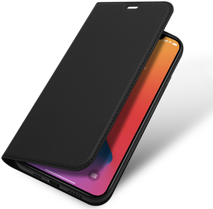 Dux Ducis Skin Pro Series Apple iPhone 12 / 12 Pro Hoesje Zwart afbeelding 1