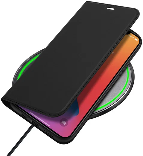 Dux Ducis Skin Pro Series Apple iPhone 12 / 12 Pro Hoesje Zwart afbeelding 7