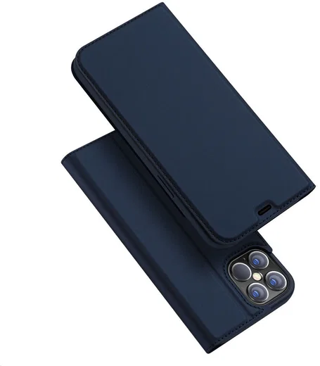 Dux Ducis Skin Pro Series Apple iPhone 12 Pro Max Hoesje Blauw afbeelding 5