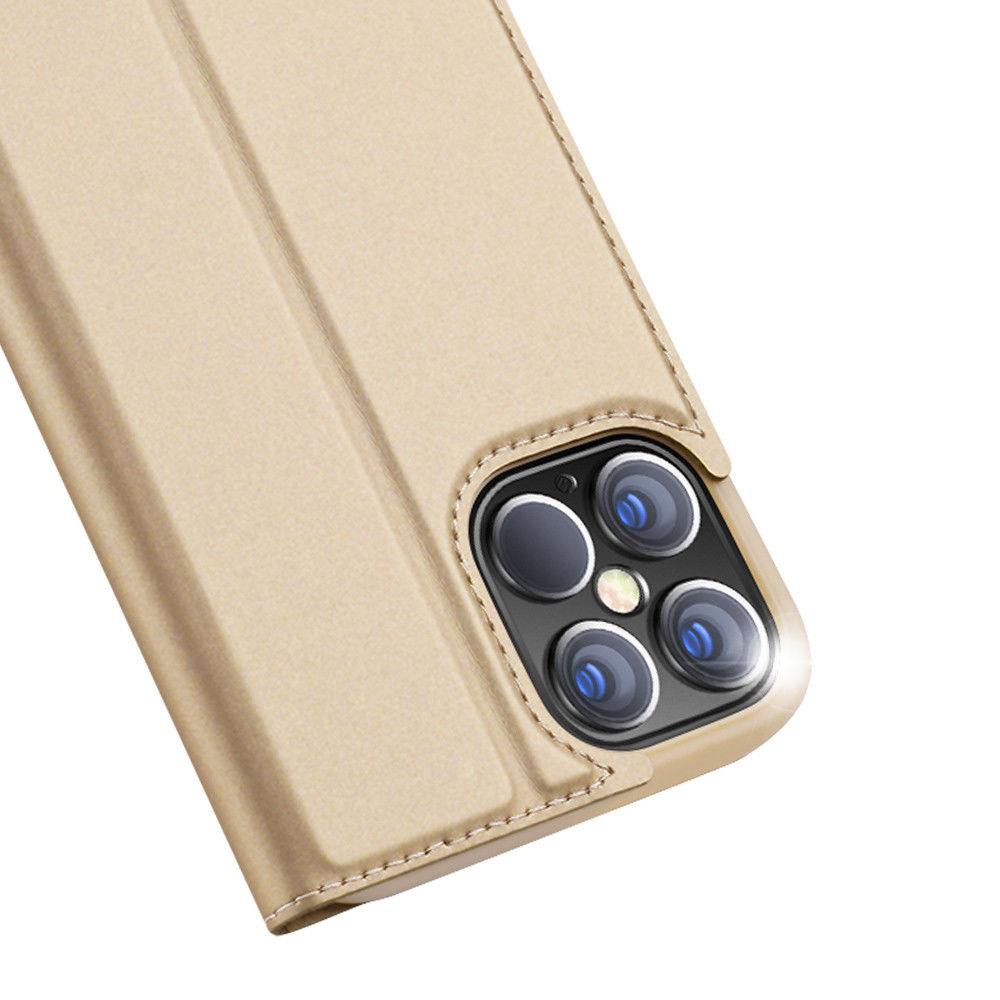 Dux Ducis Skin Pro Series Apple iPhone 12 Pro Max Hoesje Goud afbeelding 6