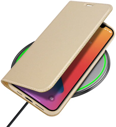 Dux Ducis Skin Pro Series Apple iPhone 12 Pro Max Hoesje Goud afbeelding 7