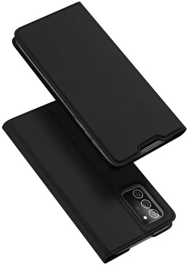 Dux Ducis Skin Pro Series Samsung Galaxy Note 20 Portemonnee Zwart afbeelding 1