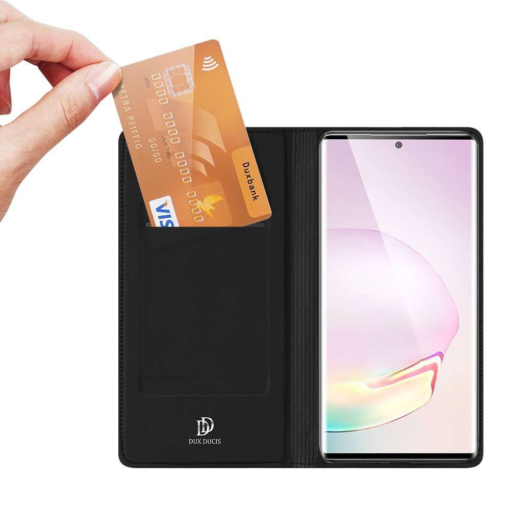 Dux Ducis Skin Pro Series Samsung Galaxy Note 20 Portemonnee Zwart afbeelding 2