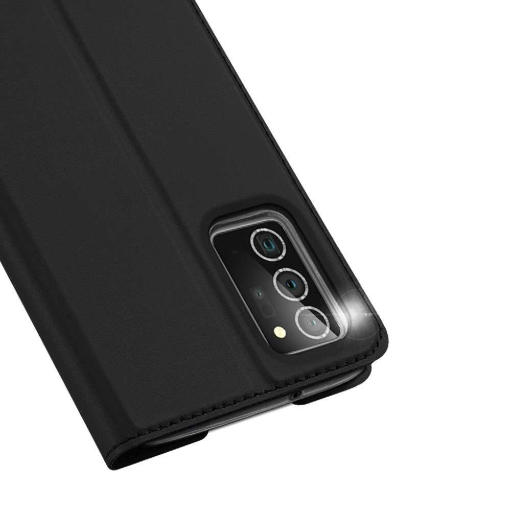 Dux Ducis Skin Pro Series Samsung Galaxy Note 20 Portemonnee Zwart afbeelding 4