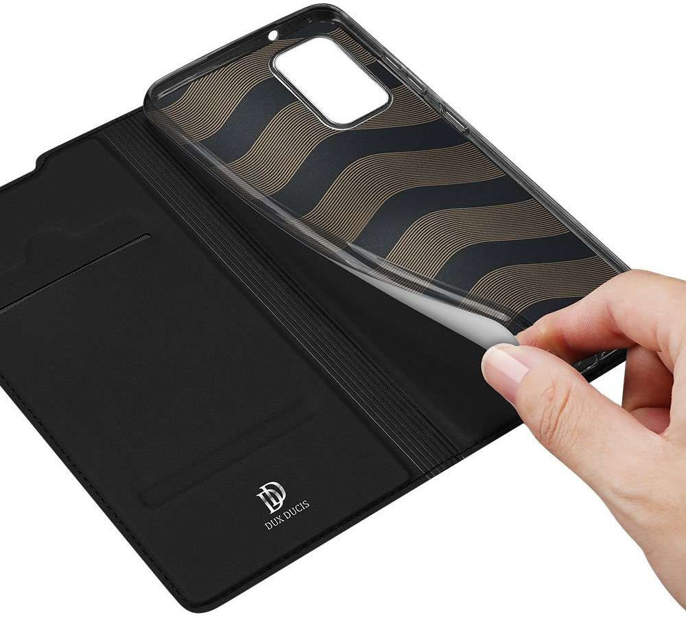 Dux Ducis Skin Pro Series Samsung Galaxy Note 20 Portemonnee Zwart afbeelding 5