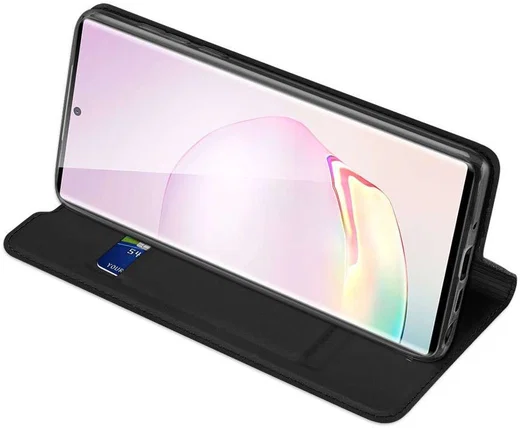 Dux Ducis Skin Pro Series Samsung Galaxy Note 20 Portemonnee Zwart afbeelding 6