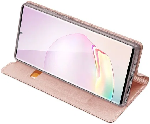 Dux Ducis Skin Pro Series Samsung Galaxy Note 20 Portemonnee Roze afbeelding 4