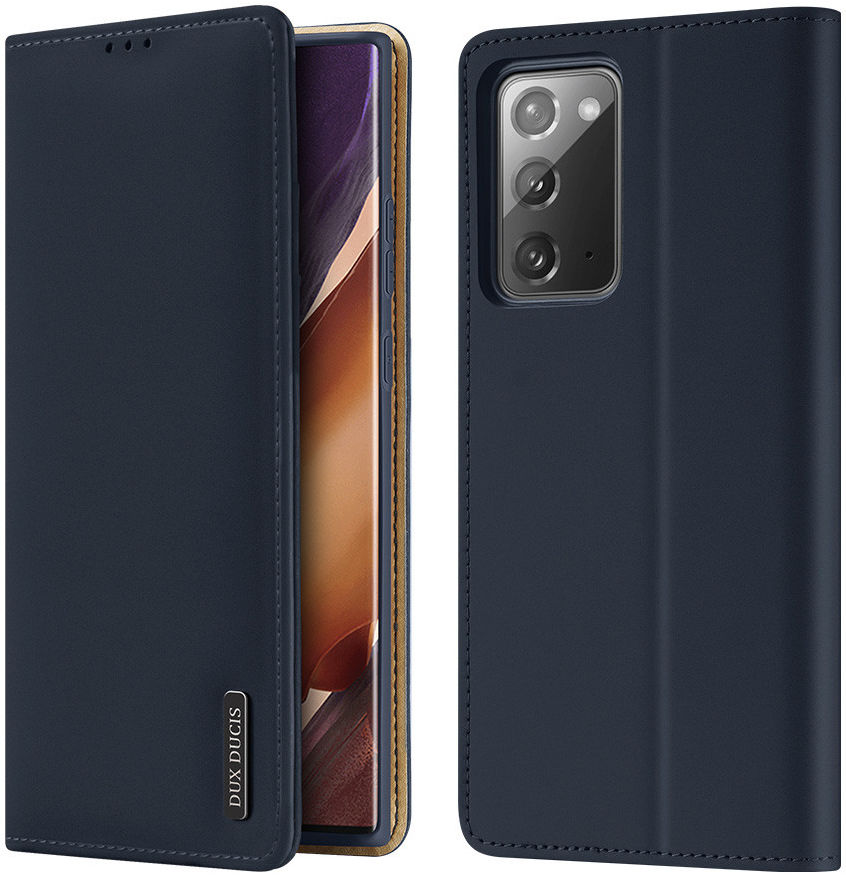 Dux Ducis Wish Series Samsung Galaxy Note 20 Hoesje Blauw afbeelding 1