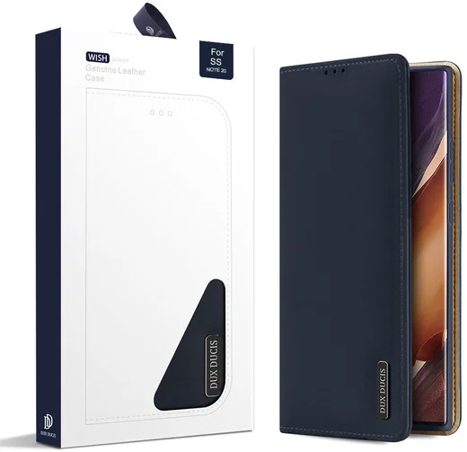 Dux Ducis Wish Series Samsung Galaxy Note 20 Hoesje Blauw afbeelding 9