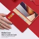 Dux Ducis Wish Series Samsung Galaxy Note 20 Hoesje Rood afbeelding 4