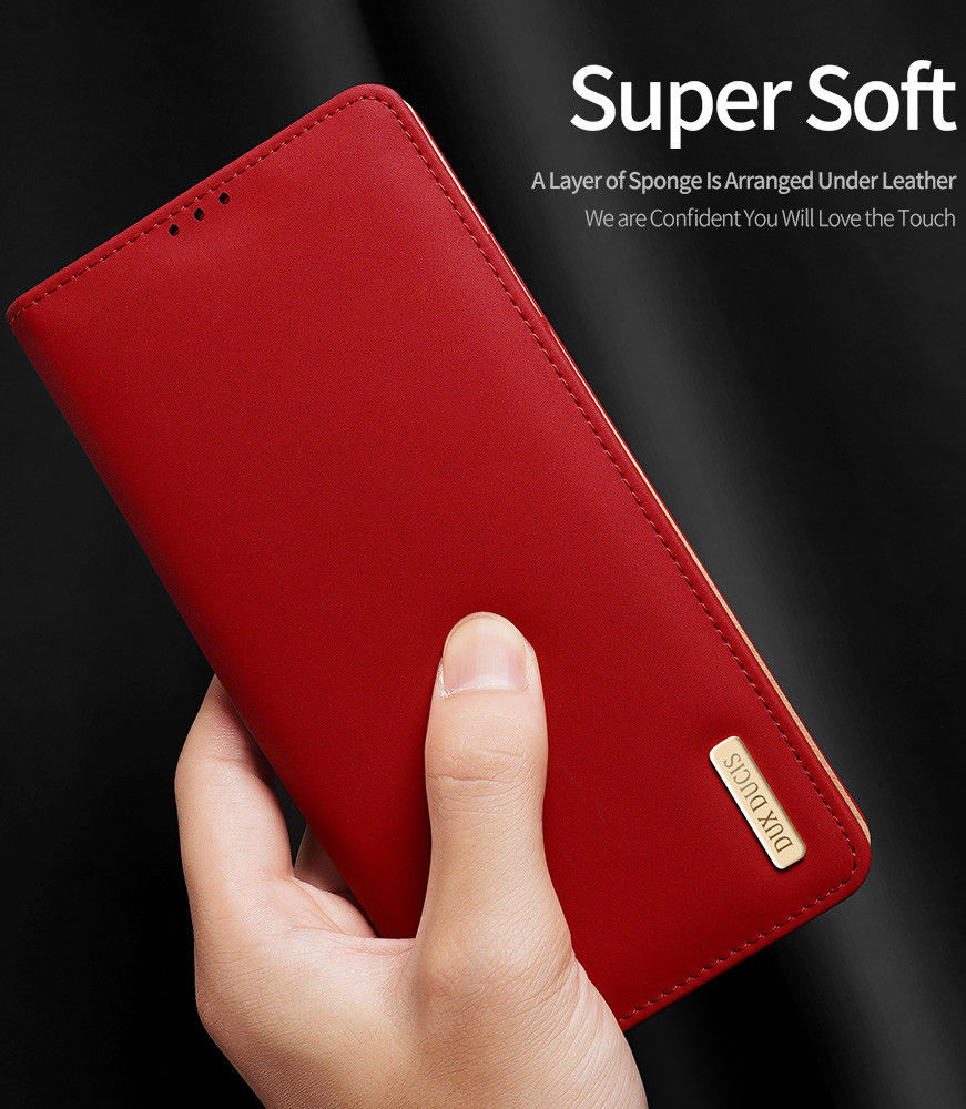 Dux Ducis Wish Series Samsung Galaxy Note 20 Hoesje Rood afbeelding 7