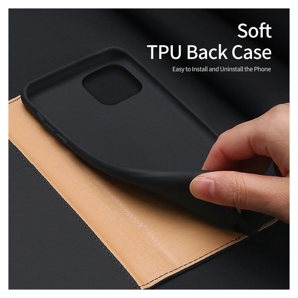 Dux Ducis Wish Series Apple iPhone 12 / 12 Pro Hoesje Book Case Zwart afbeelding 10