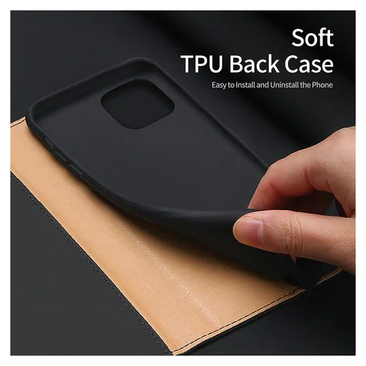 Dux Ducis Wish Series Apple iPhone 12 / 12 Pro Hoesje Book Case Zwart afbeelding 10