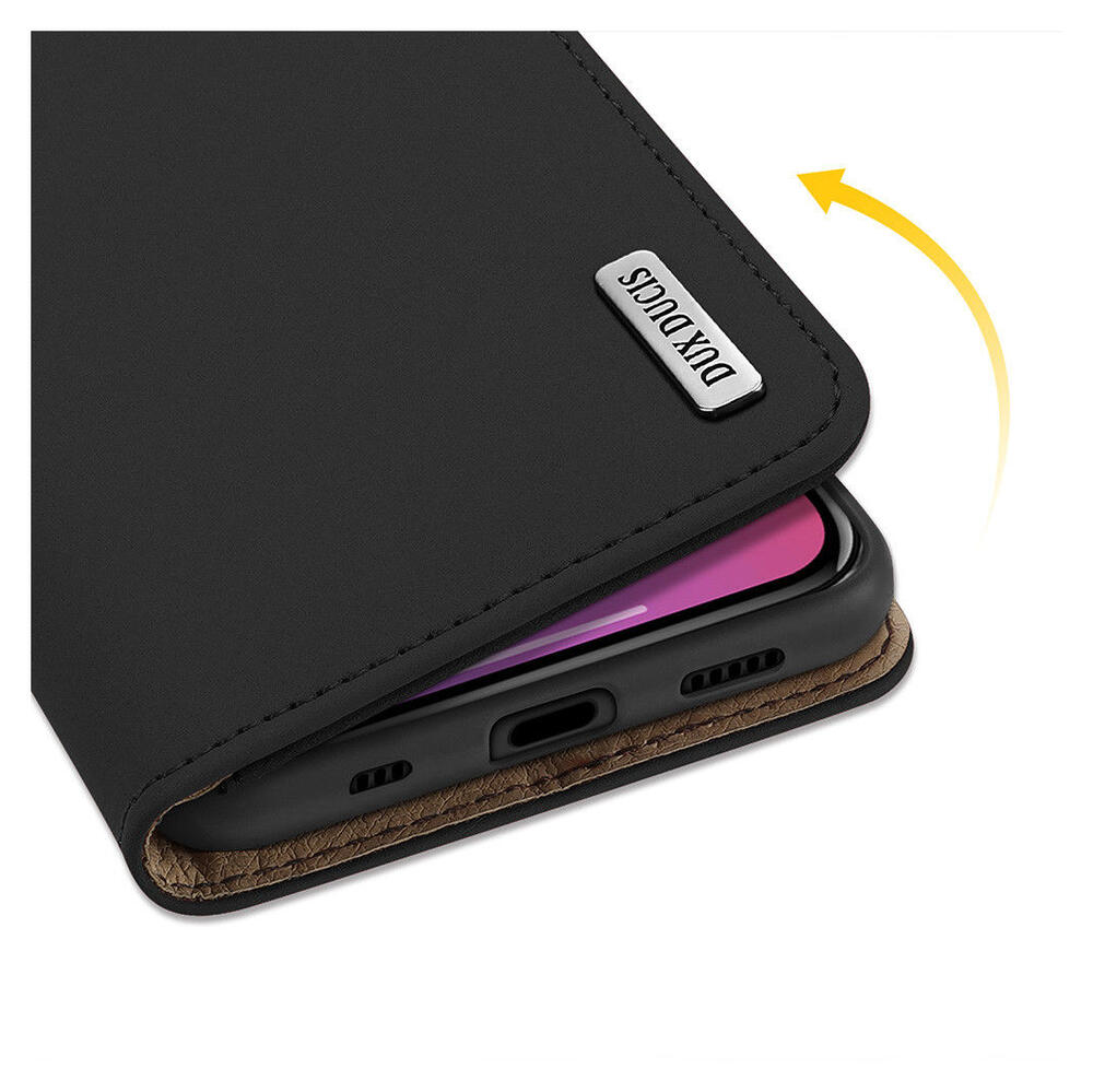 Dux Ducis Wish Series Apple iPhone 12 / 12 Pro Hoesje Book Case Zwart afbeelding 5