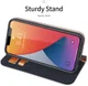 Dux Ducis Wish Series Apple iPhone 12 / 12 Pro Hoesje Book Case Blauw afbeelding 7