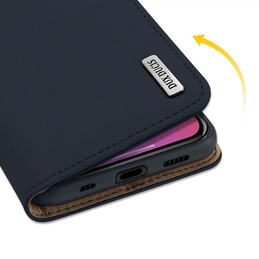 Dux Ducis Wish Series Apple iPhone 12 / 12 Pro Hoesje Book Case Blauw afbeelding 5