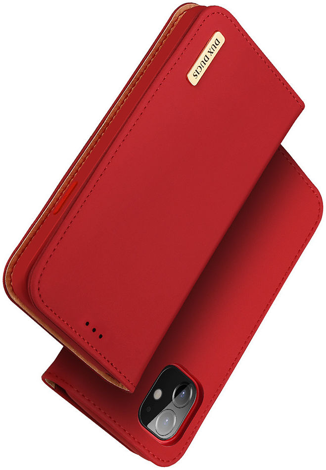 Dux Ducis Wish Series Apple iPhone 12 / 12 Pro Hoesje Book Case Rood afbeelding 4