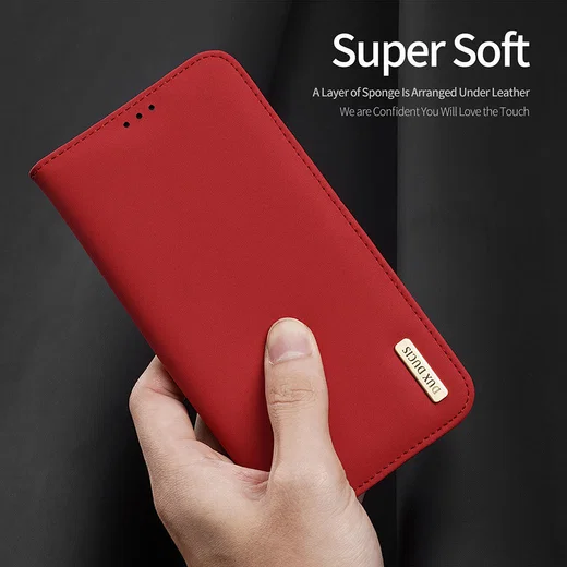 Dux Ducis Wish Series Apple iPhone 12 / 12 Pro Hoesje Book Case Rood afbeelding 9