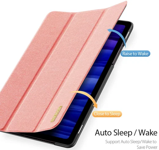 Dux Ducis Domo Series Samsung Galaxy Tab A7 (2020 / 2022) Hoes Roze afbeelding 2