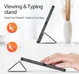 Dux Ducis Domo Series Samsung Galaxy Tab S7 Tri-fold Hoes Zwart afbeelding 3