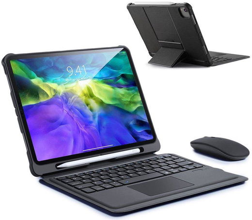 Dux Ducis iPad Air 2020 / Pro 11 (2018/2020/2021) Hoes Toetsenbord afbeelding 1