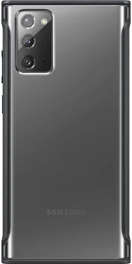 Origineel Samsung Galaxy Note 20 Hoesje Clear Protective Cover Zwart afbeelding 1