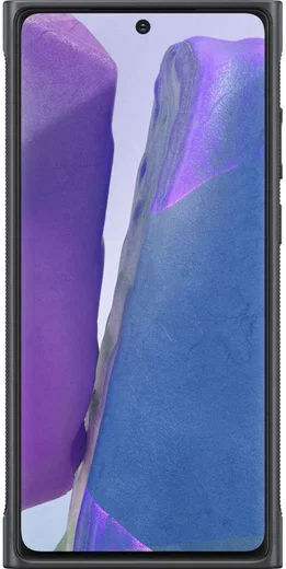 Origineel Samsung Galaxy Note 20 Hoesje Clear Protective Cover Zwart afbeelding 2