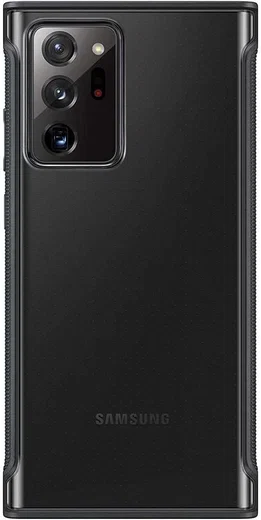 Origineel Samsung Note 20 Ultra Hoesje Clear Protective Cover Zwart afbeelding 1