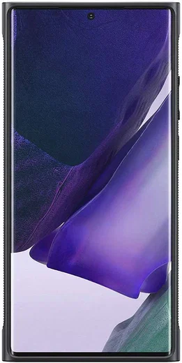 Origineel Samsung Note 20 Ultra Hoesje Clear Protective Cover Zwart afbeelding 2